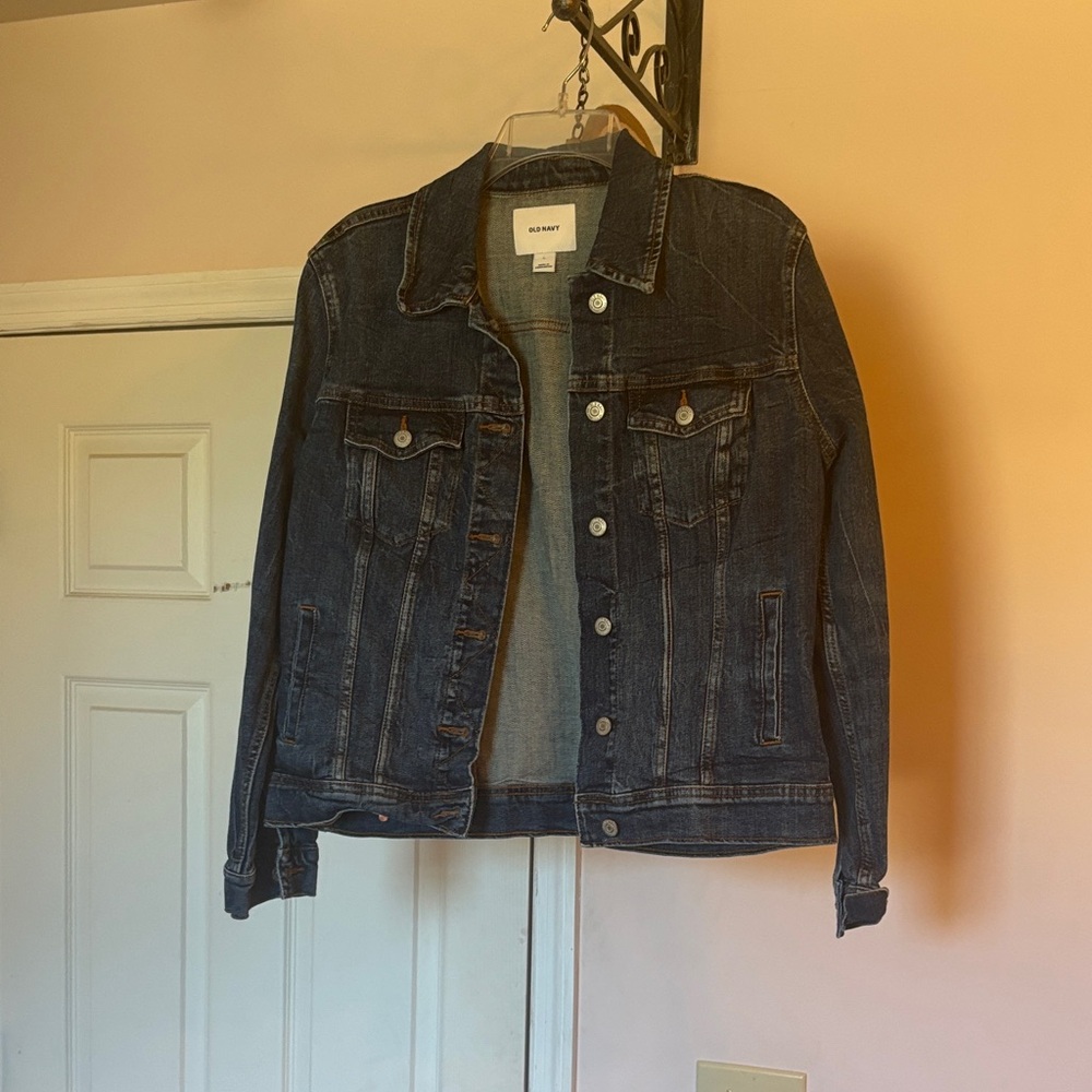 Old Navy Dark Blue Denim Jacket
